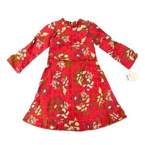 Vintage Cakewalk Girls Dress New With Tags Red Size 6 Adorable!